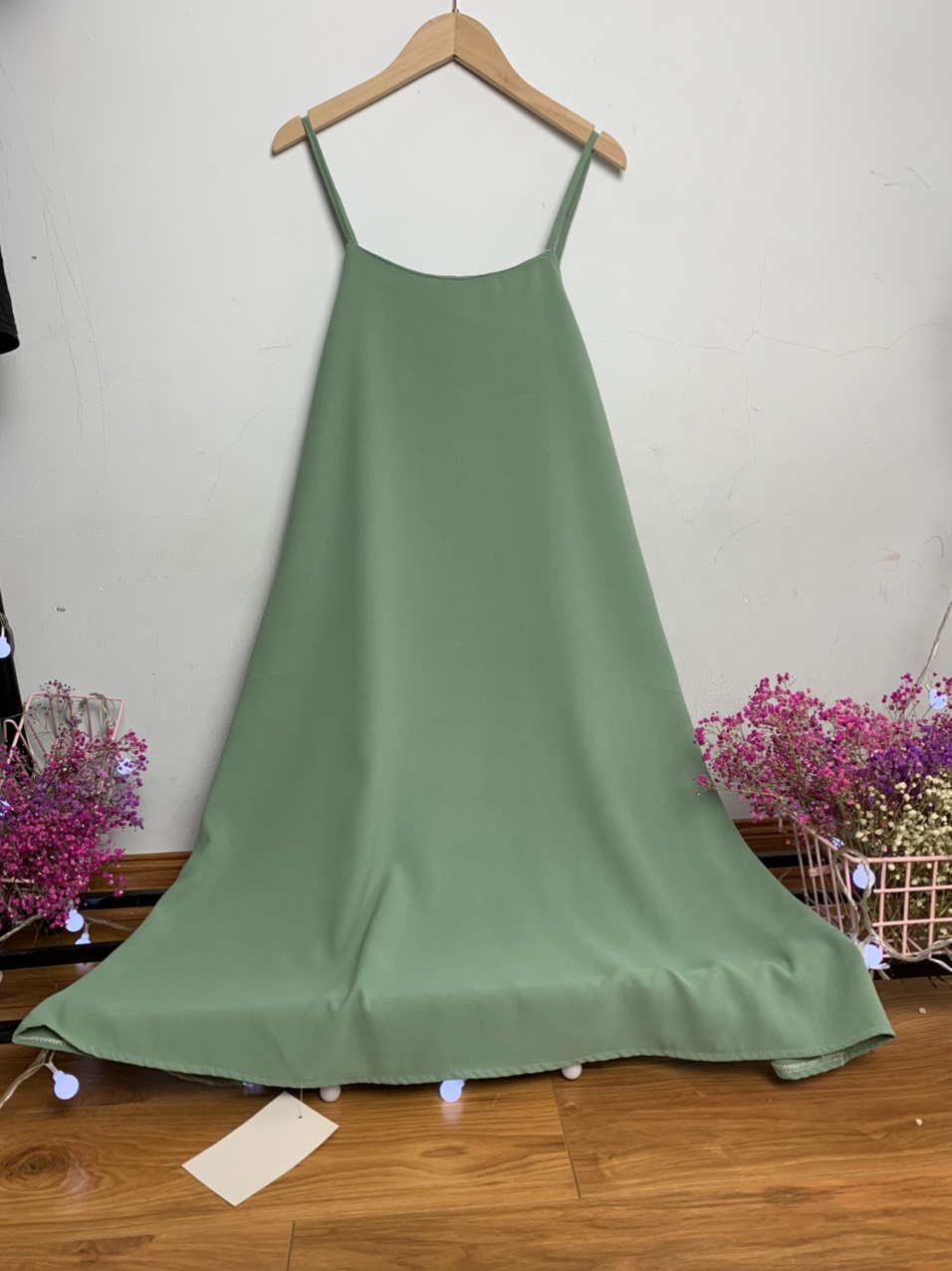 [Yến Trần] Đầm Suông-Váy Suông Cami 2 Dây Đũi lụa Trend Hot