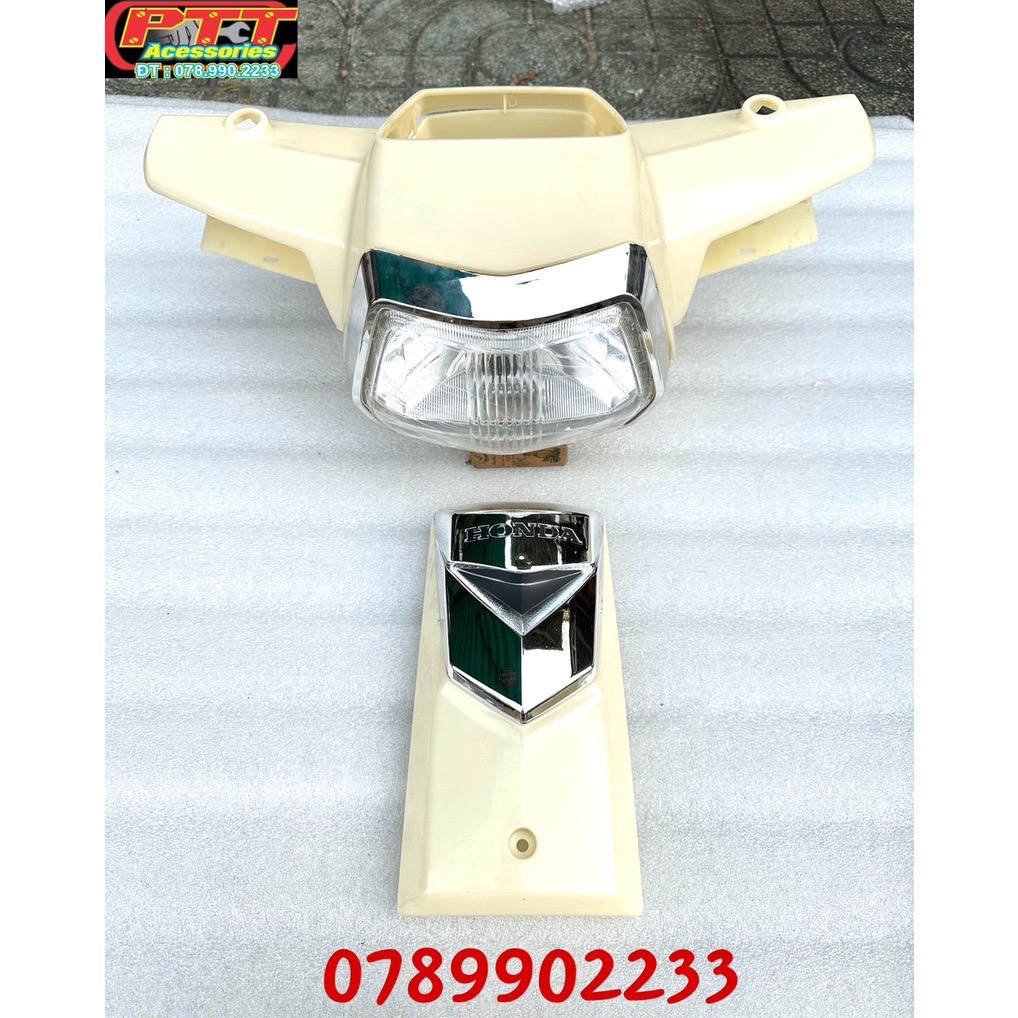 DÀN ÁO XE SUPER DREAM ĐẦU LỒI NHỰA ABS ( KHÔNG SƠN )