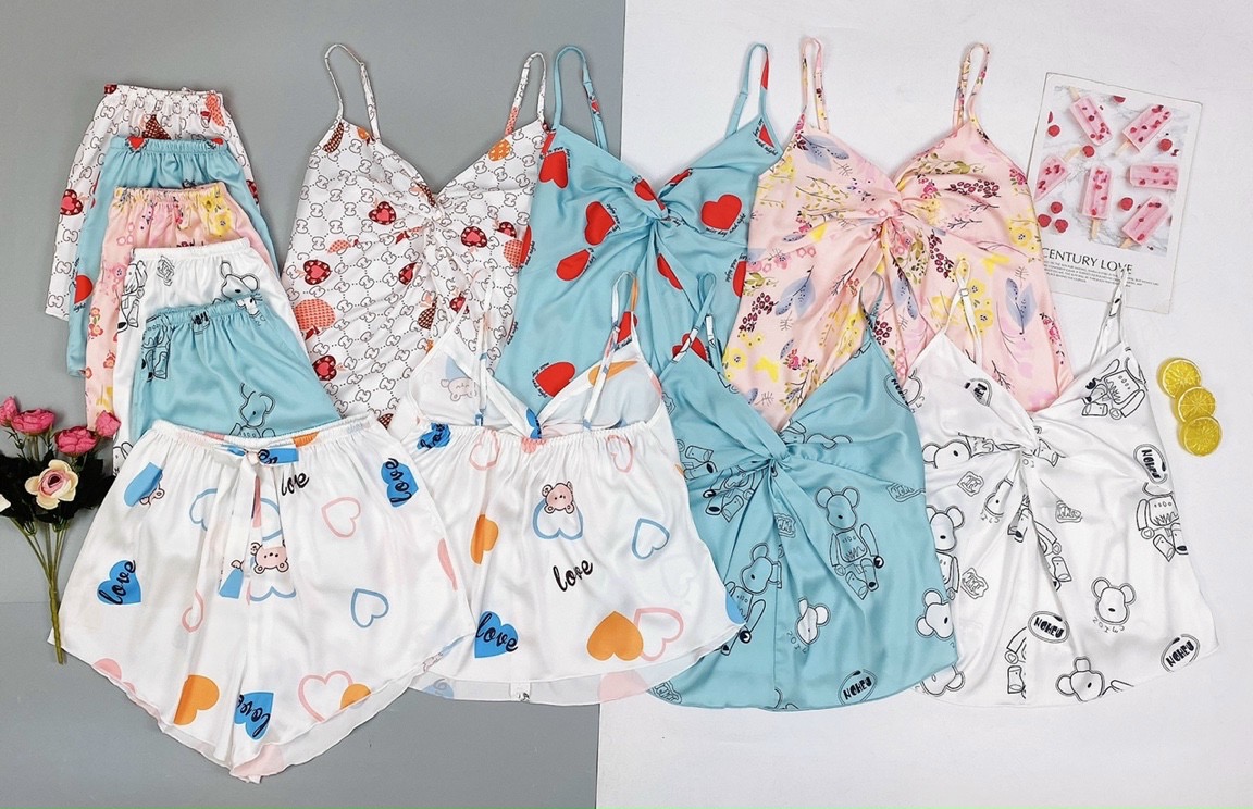 Đùi 2 dây vải lụa TƠ TẰM cao cấp (Chéo ngực), FREE SIZE, hình Chụp Thật