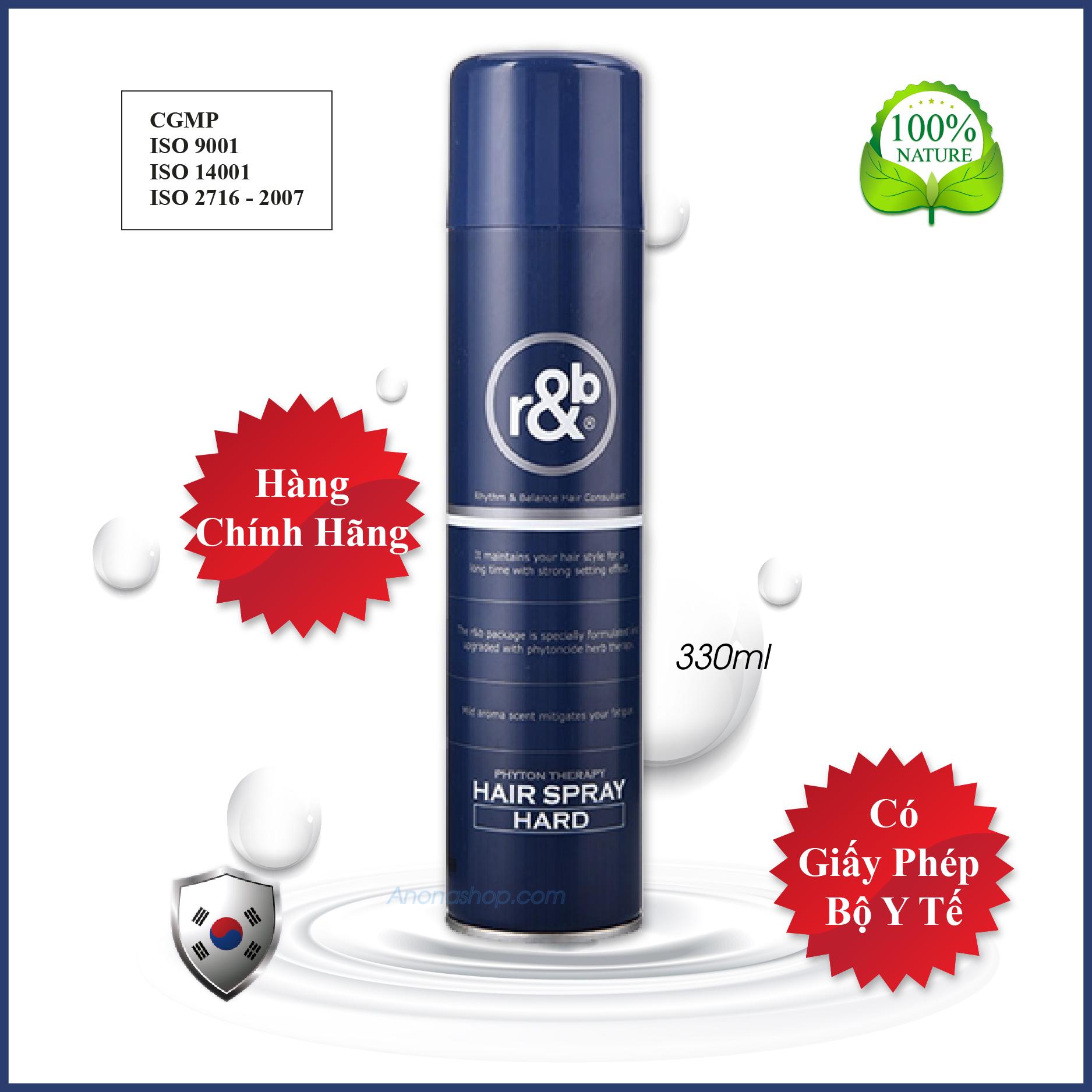 [HCM]Keo xịt tóc tạo kiểu R&B 330ml