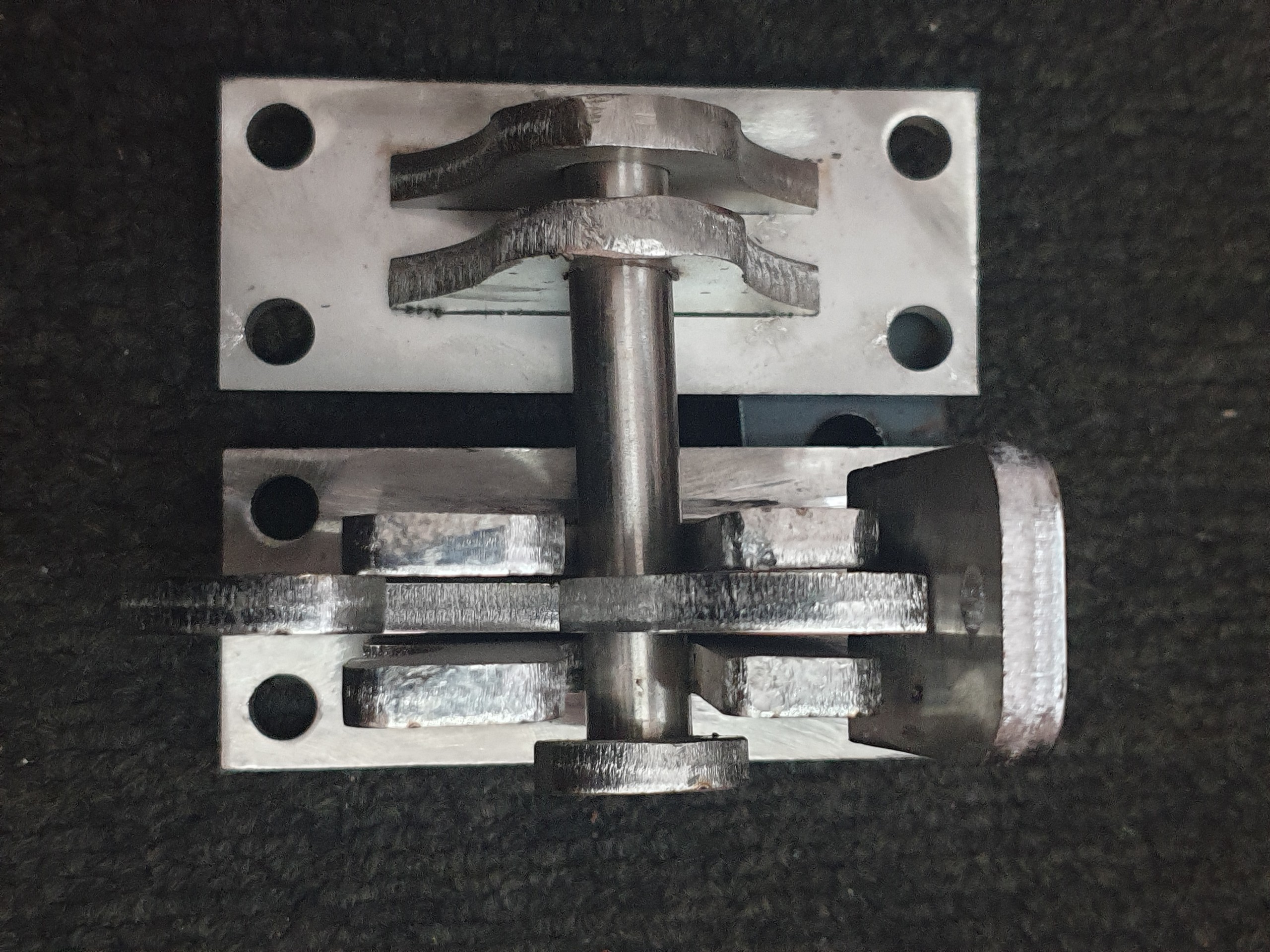 Chốt cổng tự động gài inox 304