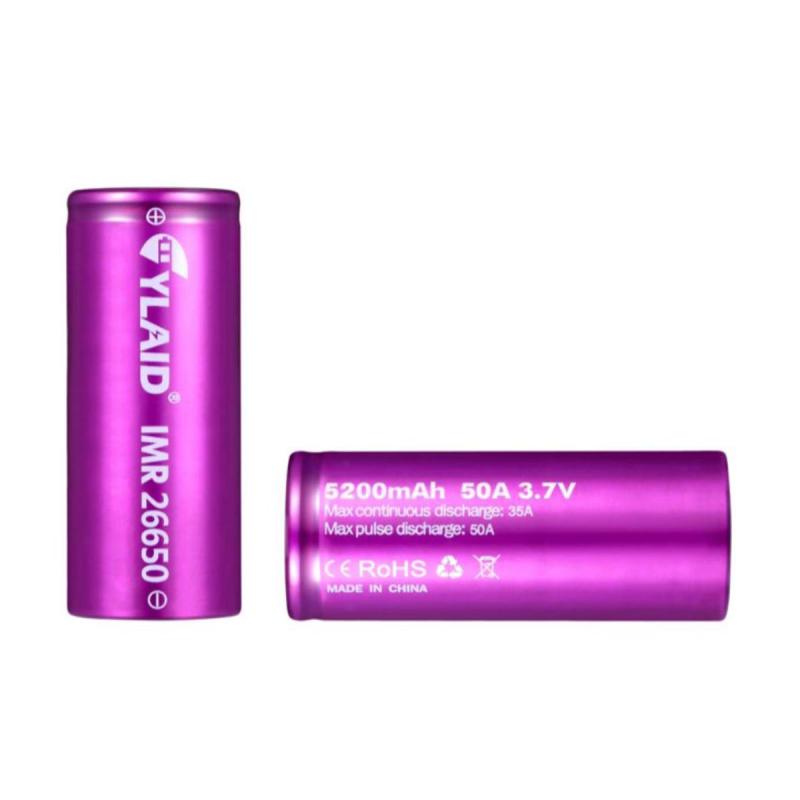 Pin sạc Cylaid 26650 5200mAh 50A for Mech and Boxes mods