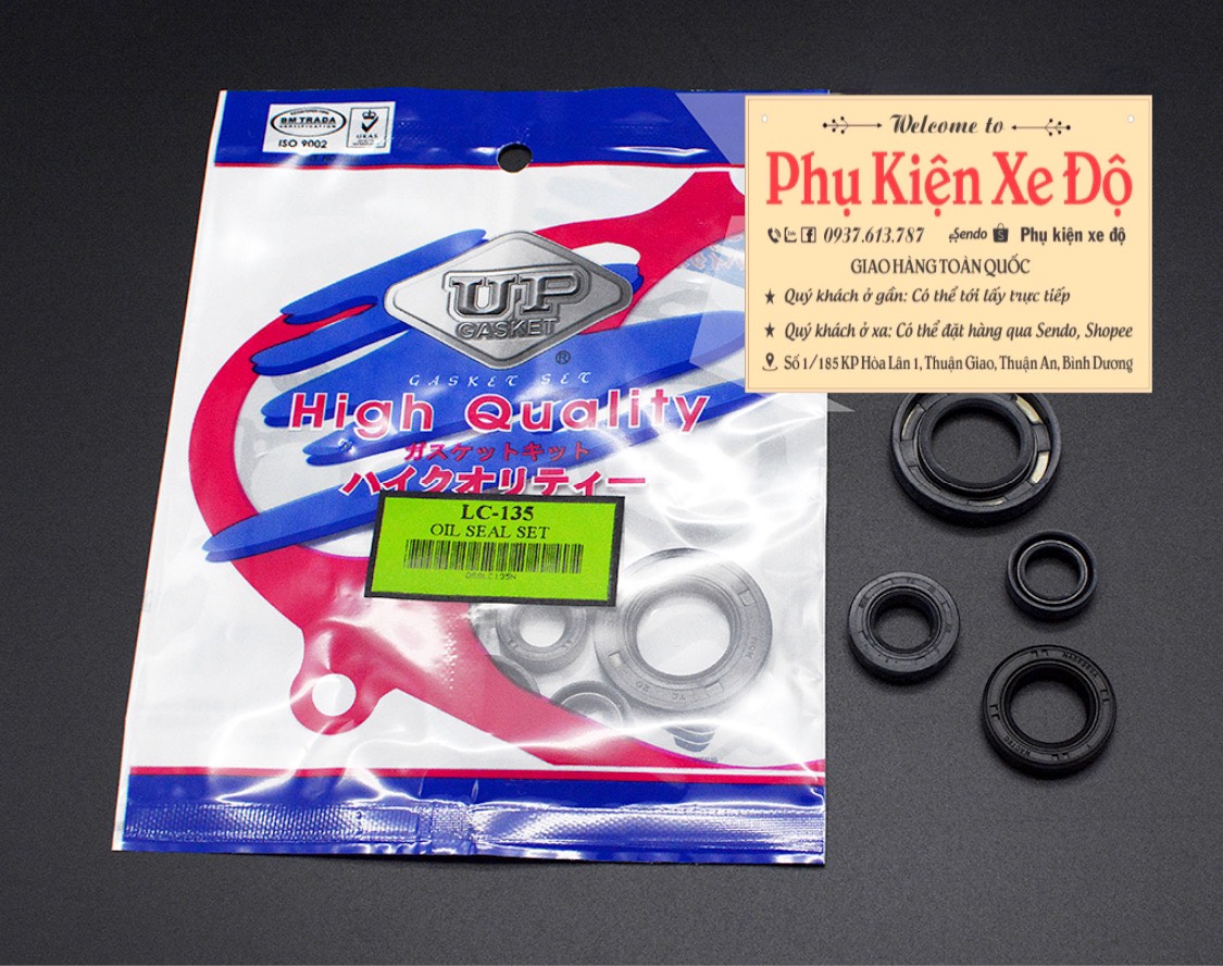 BỘ PHỐT NHỚT MÁY UP CHO EXCITER CÁC ĐỜI