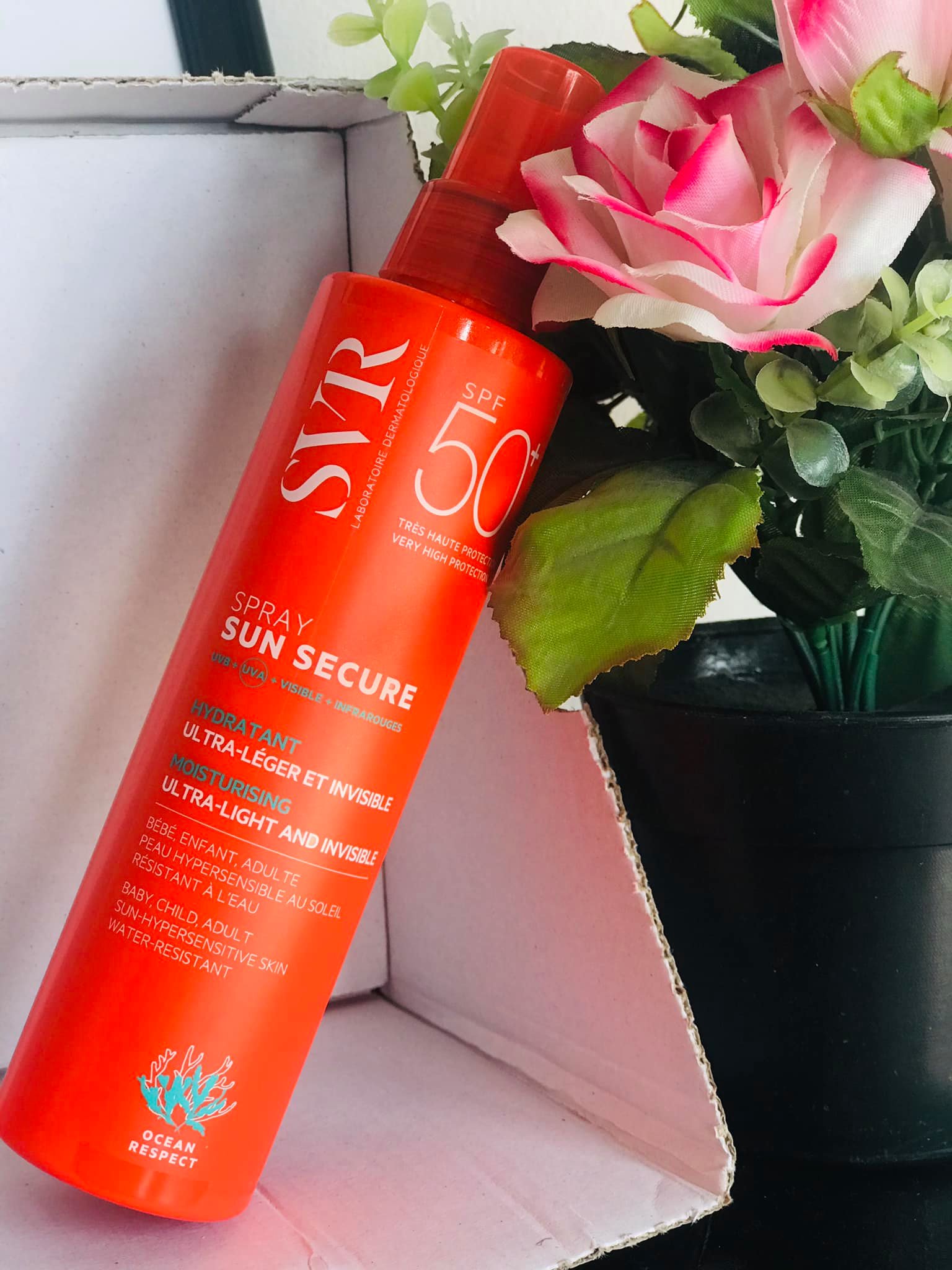 Chống nắng dạng xịt SVR Sun Secure Spray SPF50+ 200ml