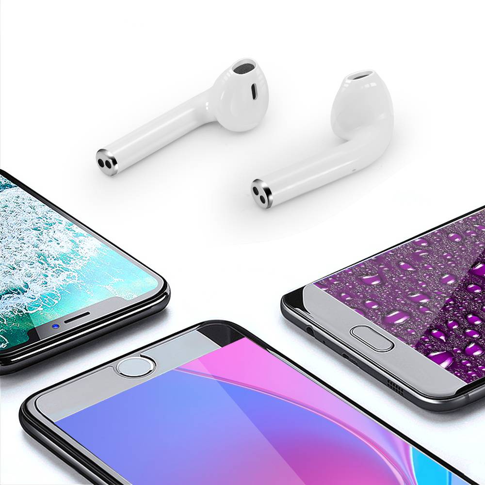 Tai nghe airpods i12 - Vỏ ốp lưng Case - Dùng cả IPHONE và Android -TCE