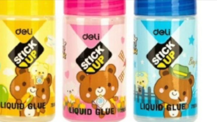 [1 Lọ] Keo Dán Giấy Hình Gấu DELI E7301