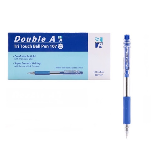Bút bi Double A TriTouch Ball Pen 0.7mm siêu rẻ