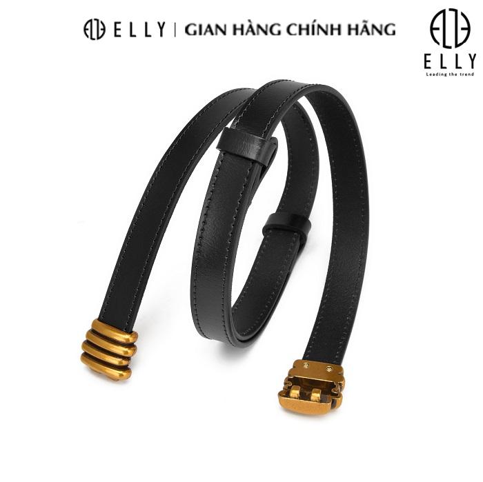 [Brand Day] Dây thắt lưng nữ cao cấp da thật ELLY – ED72