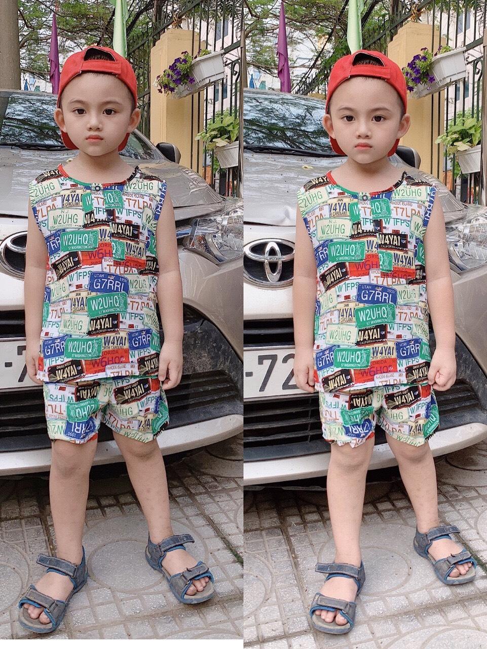 [HCM]Bộ lanh size đại cho bé từ 18-28kg (có bảng size hình cuối)
