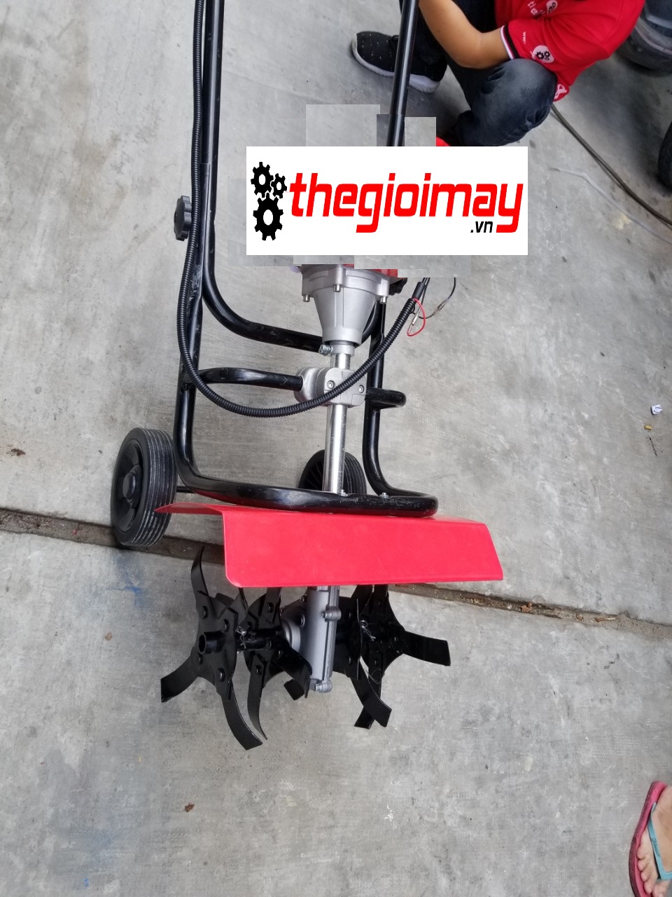[HCM] Khung máy xới đất mini máy xới đất mini không bao gồm động cơ