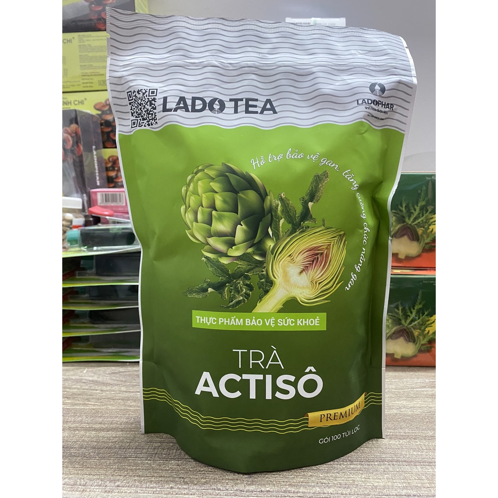 Trà Atiso/Actisô Lado Tea Ladophar Gói 100 túi