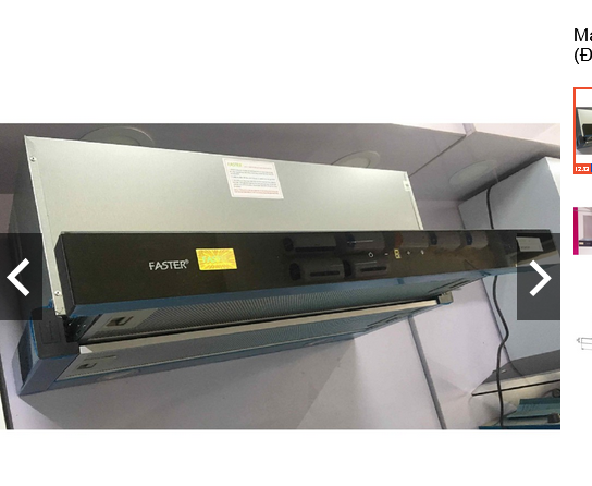 Máy hút mùi âm tủ faster syp 6003