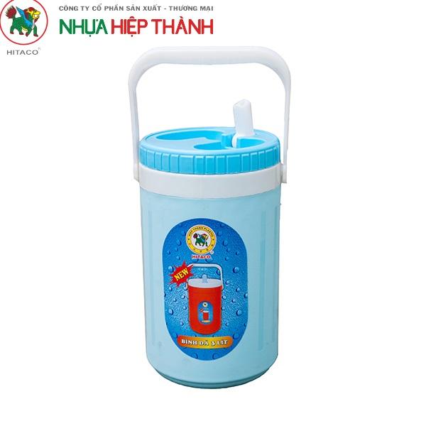 Bình Đá Tròn 3 Lit Có Vòi Hiệp Thành MS :450