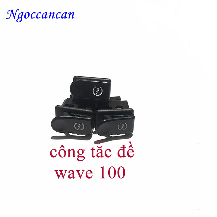 Công tắc đề xe máy wave a rs cá 100cc