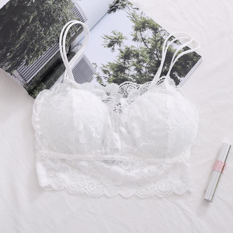 Áo bra katun 4 dây có đệm ngực