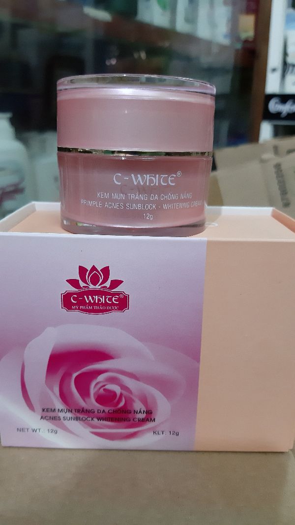 kem dưỡng c-white mụn trắng da cao cấp