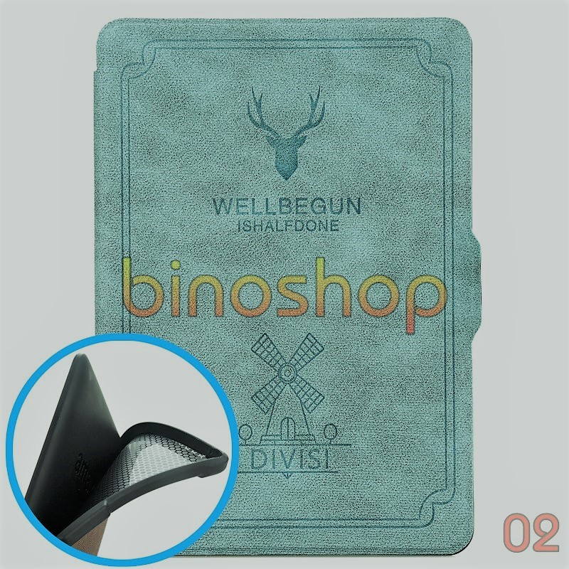 Bao da Kindle Paperwhite WELLBE (lưng silicon) - Case, Cover Kindle
