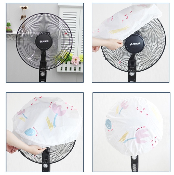 [ bán lẻ & combo ] Bọc quạt tránh bụi cất đi