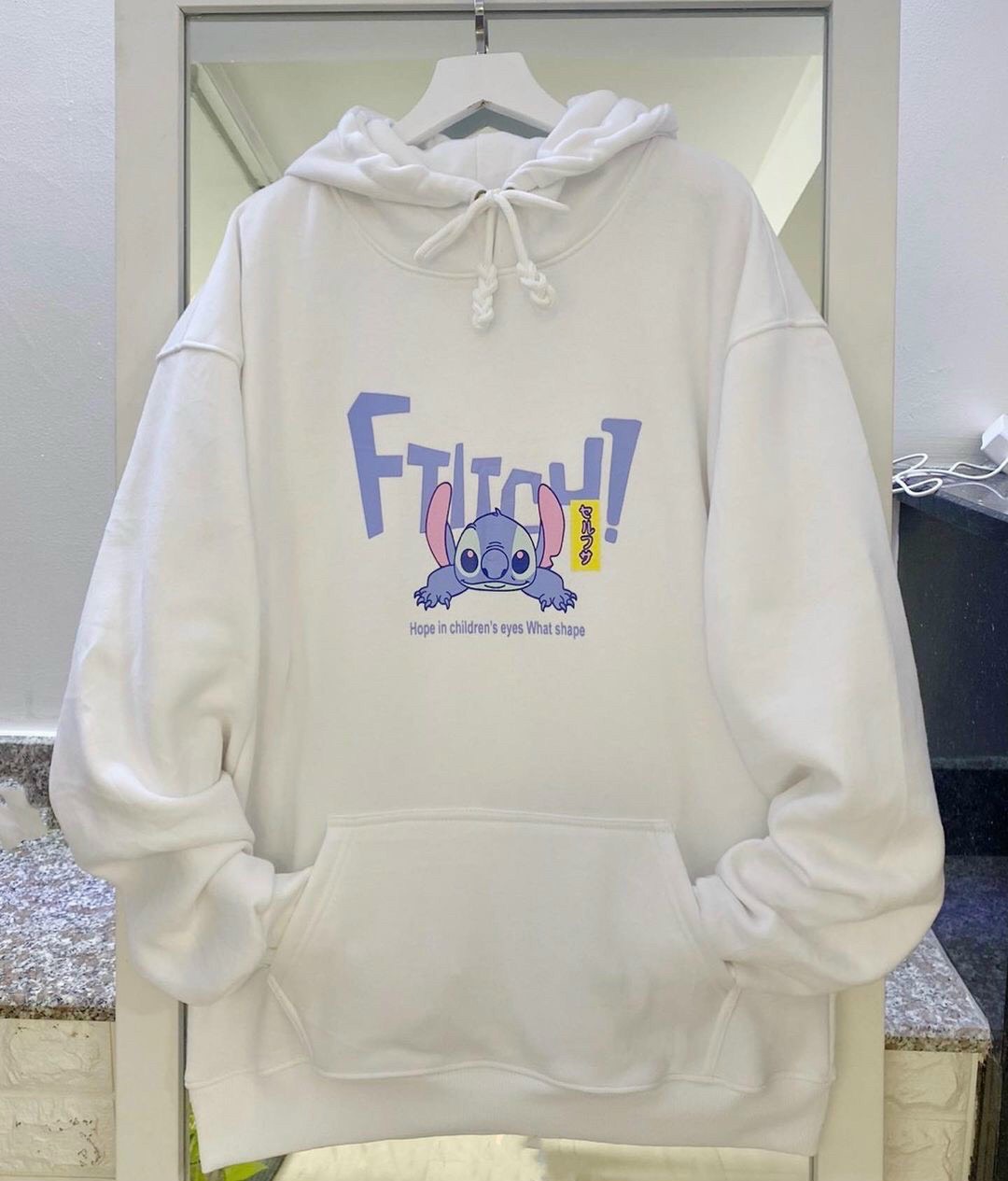 Áo khoác  nữ, nam con két dáng rộng tay dài có mũ chất nỉ lót bông ấm phong cách mới Mun Boutipue