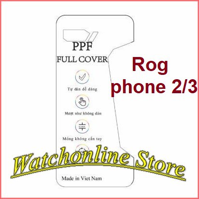 Dán ppf phục hồi trầy xước cho asus rog phone 2 / rog phone 3 rog phone 5
