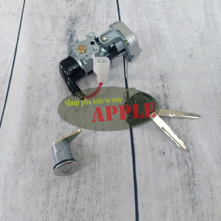 Trọn bộ [ SALE ĐẬM ] ổ khóa xe Wave RSX + S110 + RS110  - trọn bộ, ,  , phụ tùng xe máy giá rẻ
