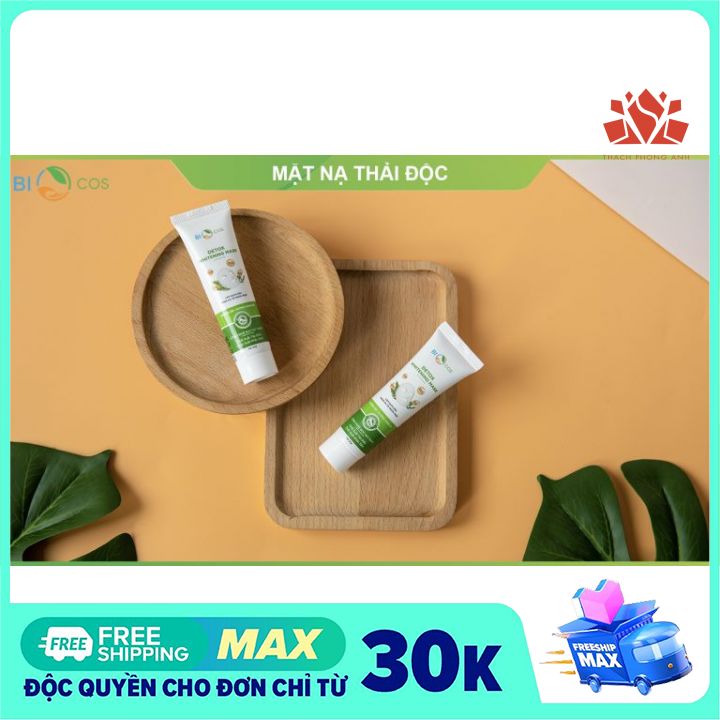 thải độc trắng da DETOX WHITENING MASK