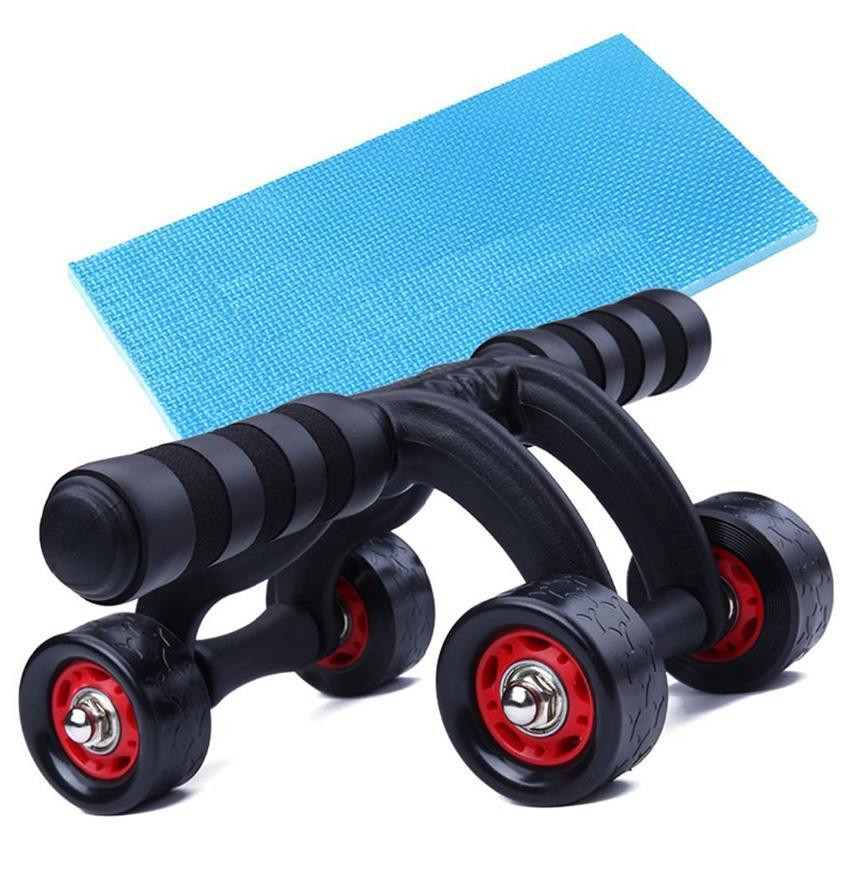 Con lăn tập bụng, Con lăn 4 bành tập cơ bụng cao cấp