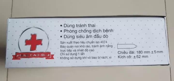[ siêu rẻ - hộp 144 cái ] Bao cao su Silver fox DK