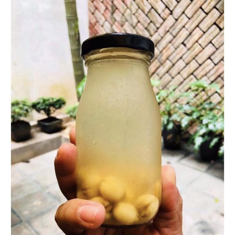 COMBO 10 Chai   Chai thủy tinh 200ml trơn
