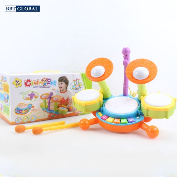 Đồ chơi âm nhạc cho bé CY-6002B, bộ trống cho bé, đàn cho bé