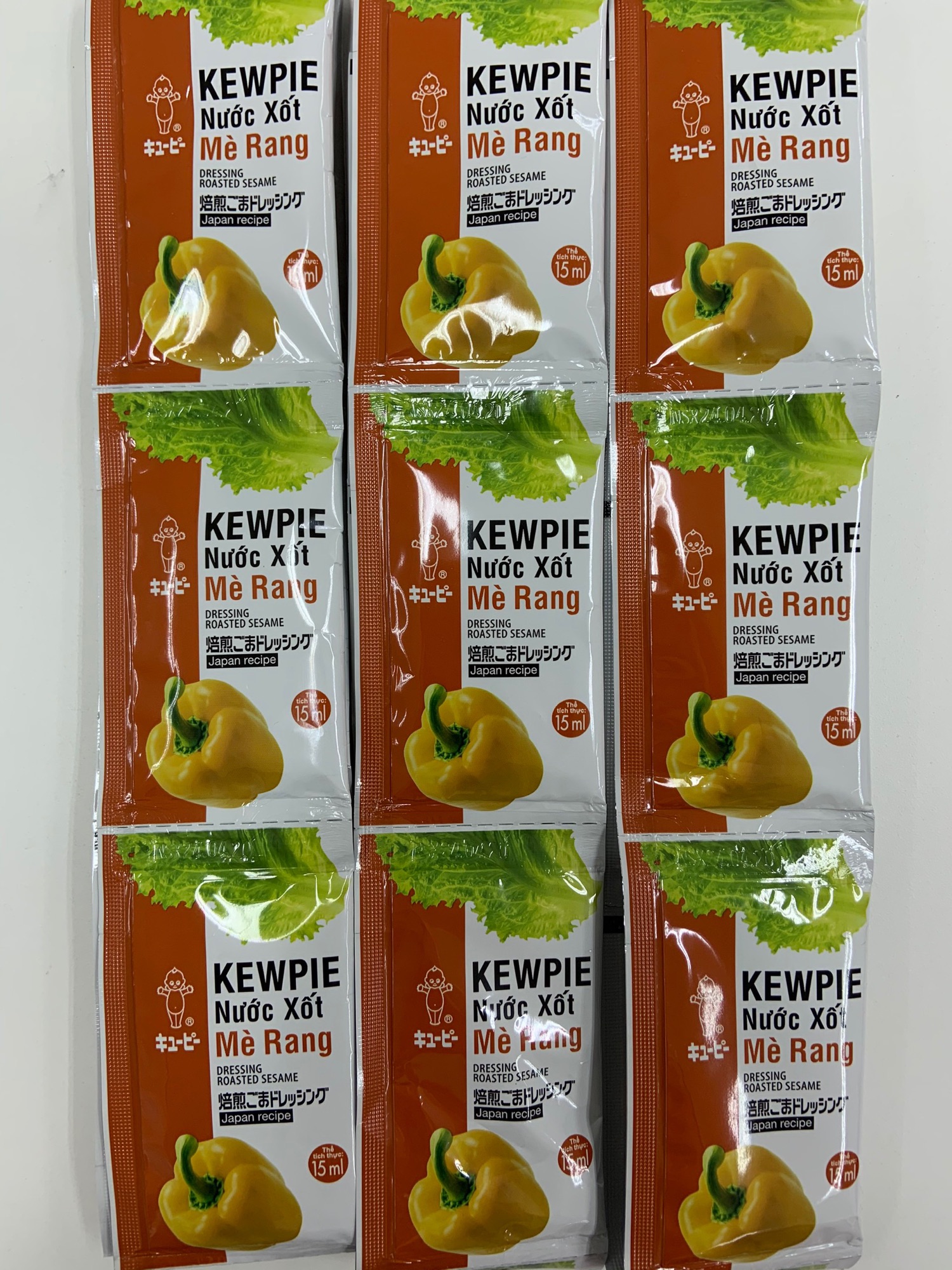 [HCM]sốt mè rang kewpie combo 10 gói