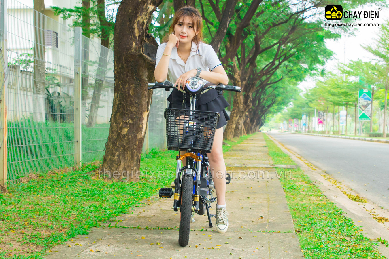 [HCM]XE ĐẠP ĐIỆN VNBIKE V4