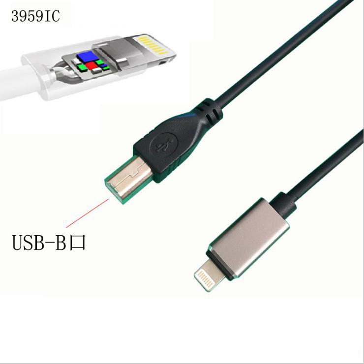 Dây Lightning Cáp kết nối điện thoại Iphone, ipad với DAC âm thanh,piano