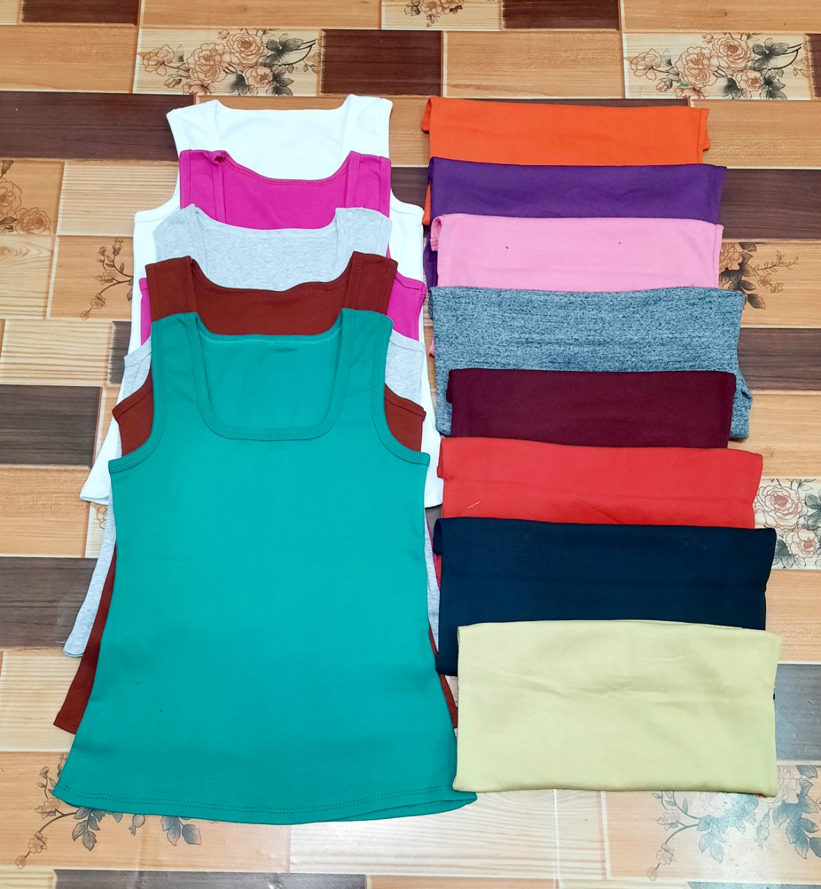 áo thun sát nách nữ size (38-50 kg) - áo thun ba lỗ nữ