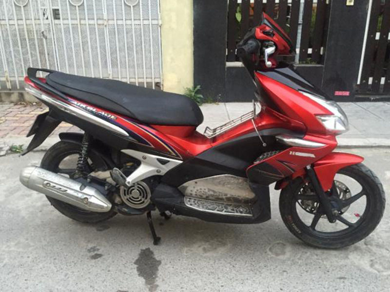 Tem decal xe máy Trọn bộ tem nổi  AIRBLADE đời 2008 trang trí xe máy như mới OX137-JU6, phụ kiện xe máy số 1