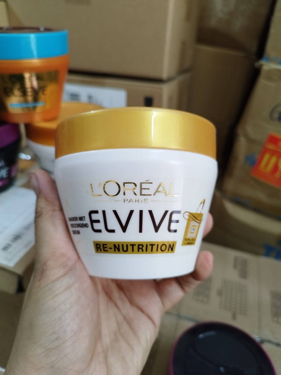 KEM HẤP (Ủ) TÓC L'OREAL ELSEVE  - 300ML