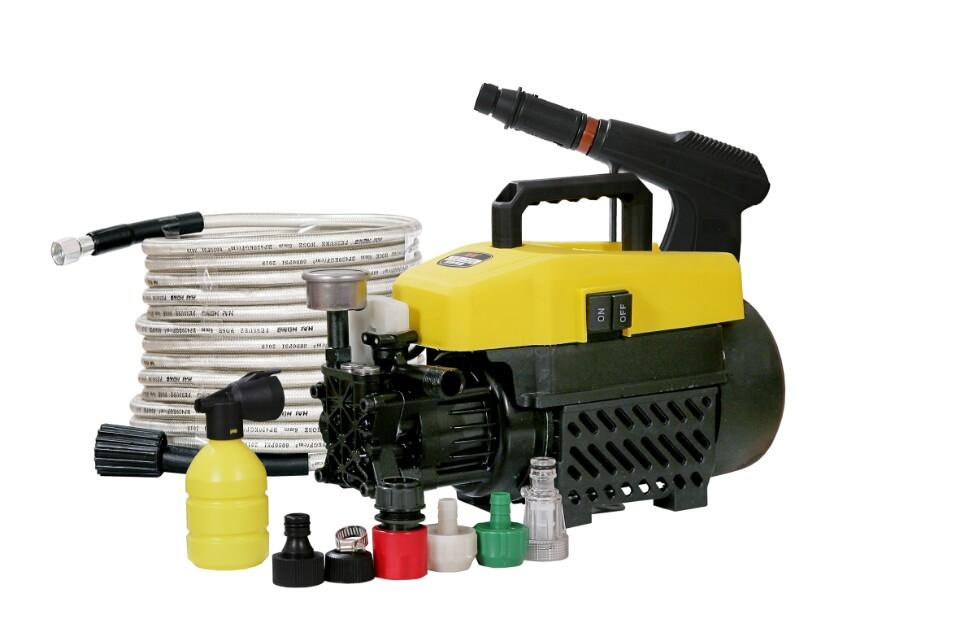 Máy rửa xe  áp lực cao - Tặng bình xịt tuyết