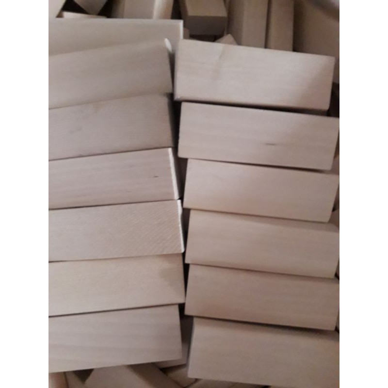 200 Thanh rút gỗ xếp hình, domino ( ko có logo)  ( kích thước 7.5*2.5*1.5cm)