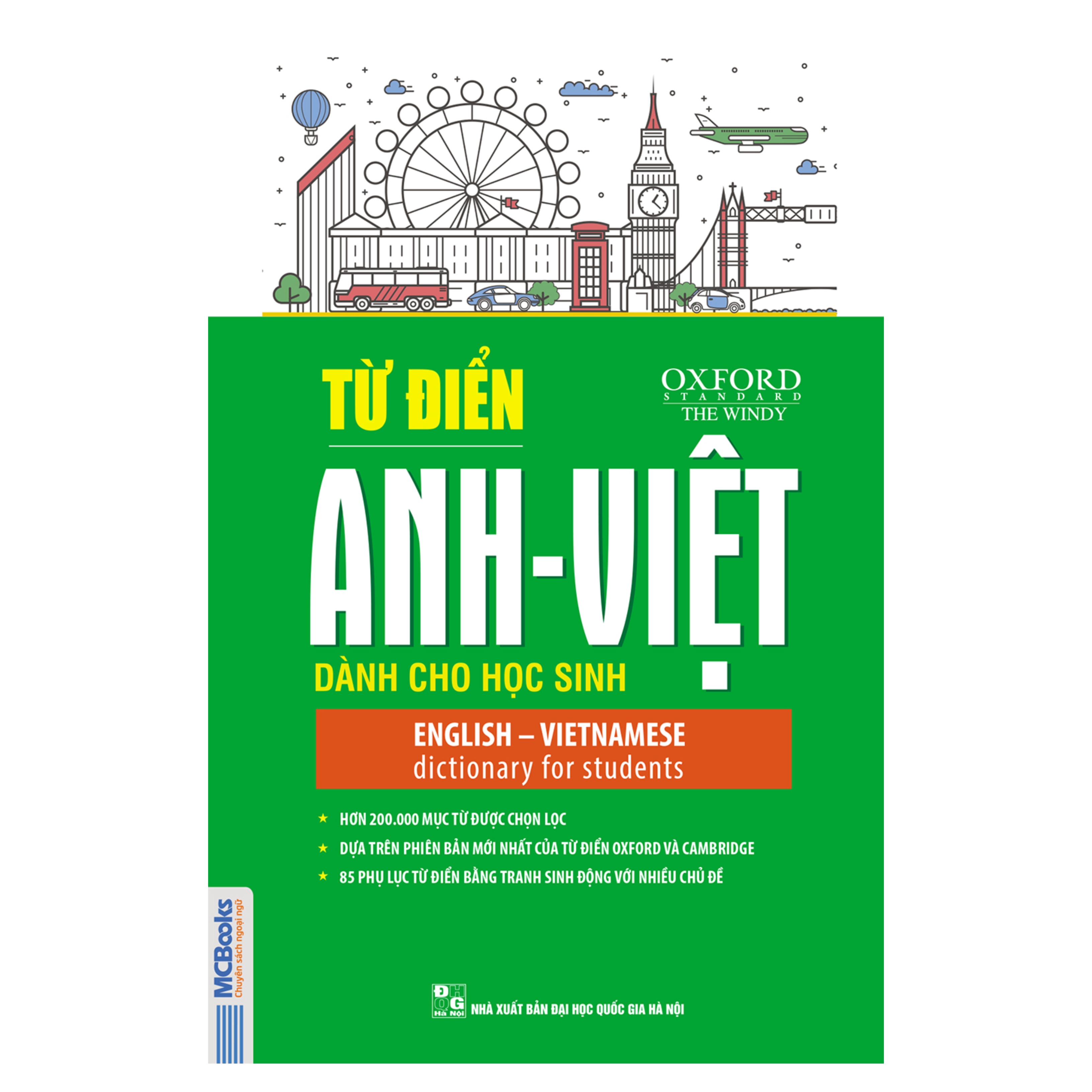 từ điển Anh Anh Việt dành cho học sinh