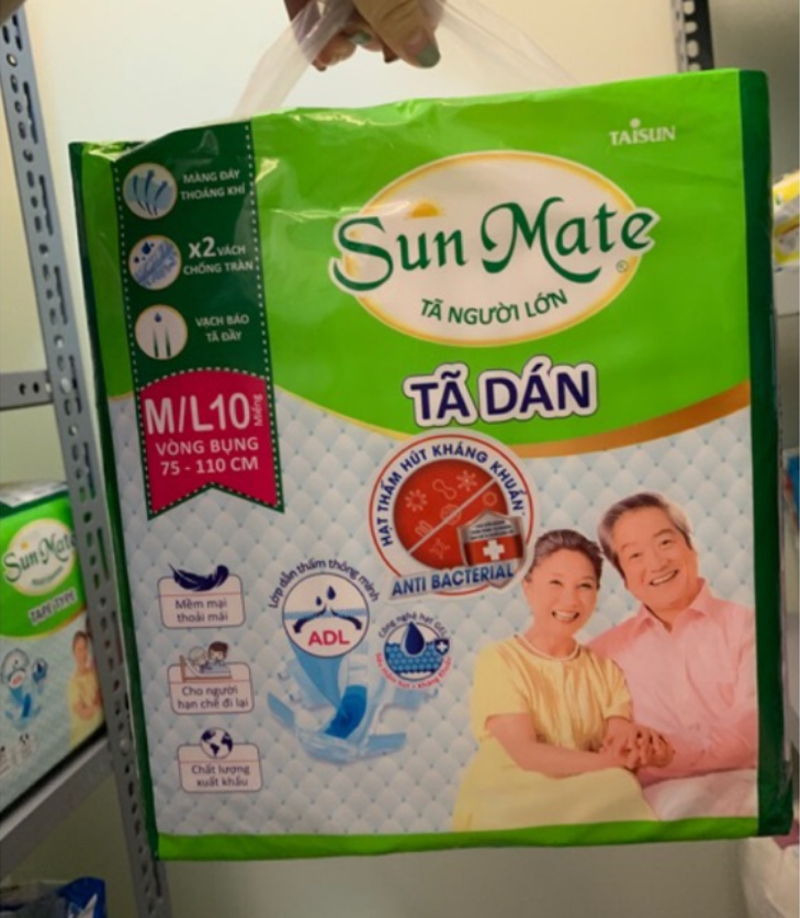 Sunmate M-L10 tả dán người già