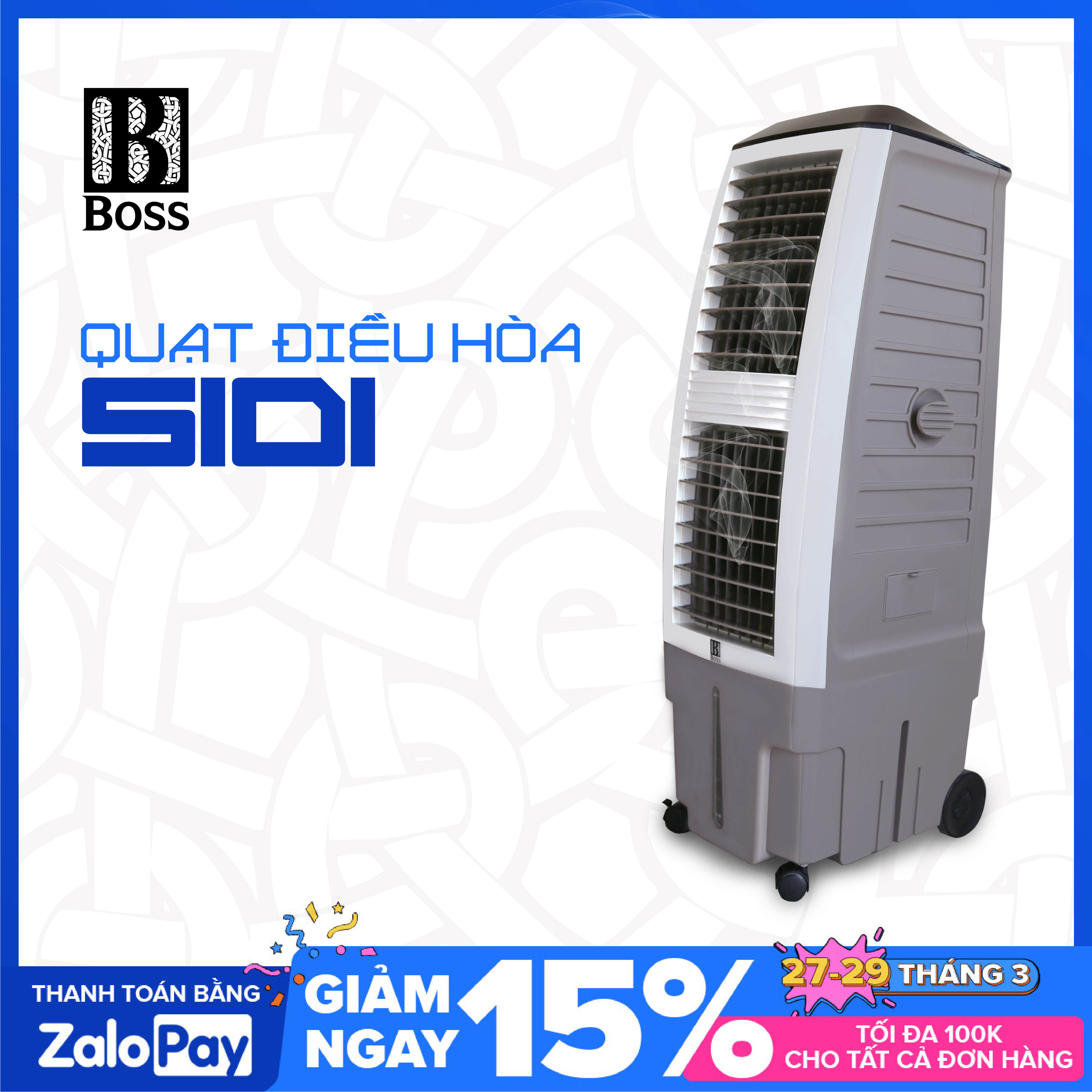 >> SO SÁNH GIÁ QUẠT ĐIỀU HOÀ HƠI NƯỚC 35 LÍT | Shopee Lazada Sendo Tiki | Nên mua ở đâu rẻ nhất 40 Quạt Điều Hòa Hơi Nước - Quạt Điều Hòa Không Khí Boss S101 - Dung Tích 35 Lít - Công Suất 180W - Bảo Hành Chính Hãng 12 Tháng