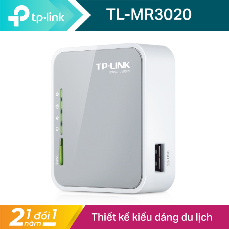 Bảng giá TP-Link Cục phát wifi di động 3G/4G Chuẩn N 150Mbps TL-MR3020 nhỏ gọn - Hãng phân phối chính thức Phong Vũ