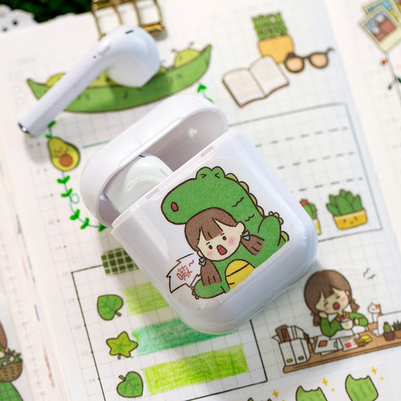 Nhãn dán Sticker trang trí đáng yêu, 66x400mm