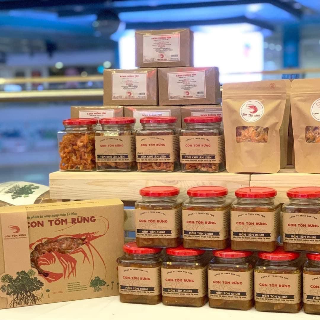 Tôm khô loại 1 Con Tôm Rừng 500g