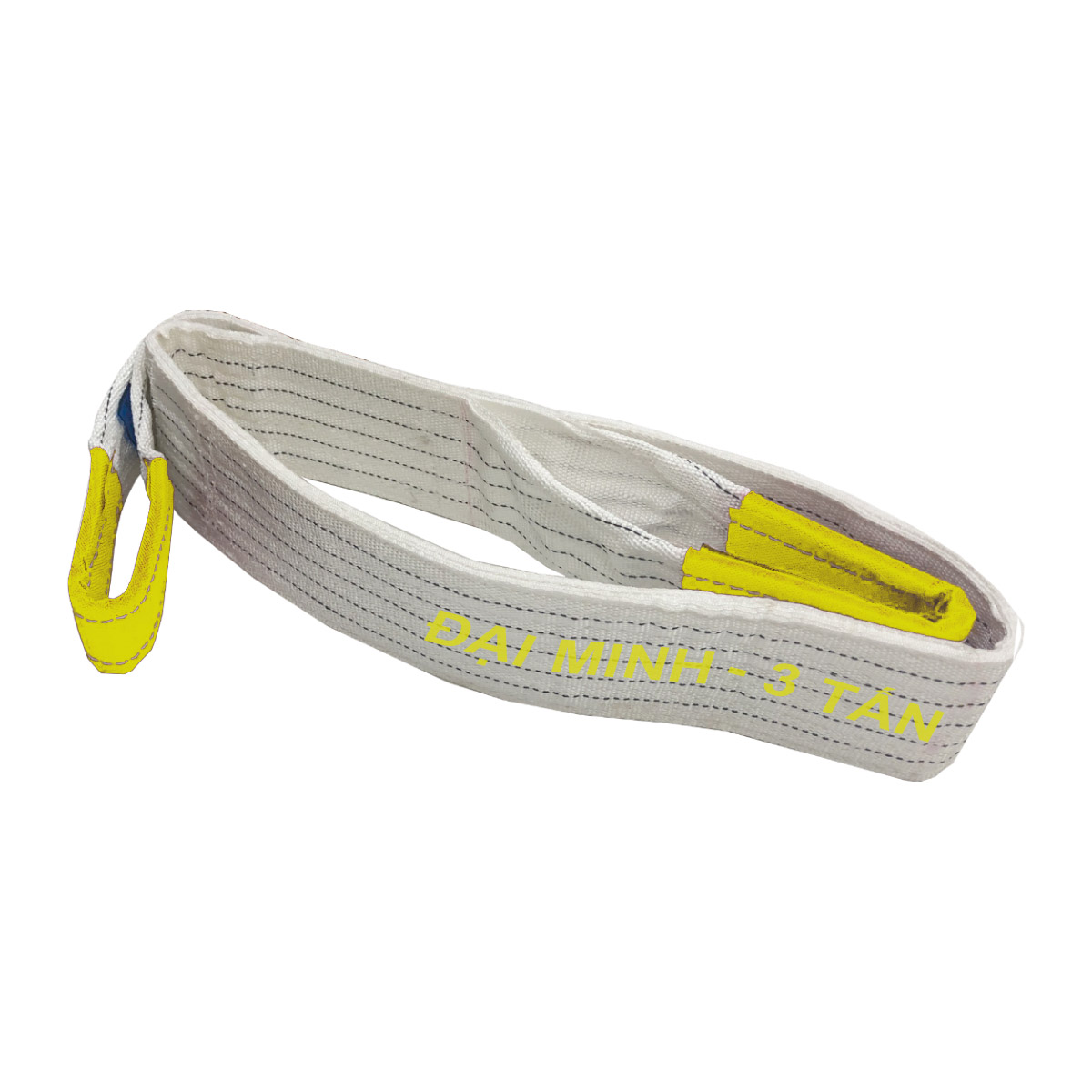 Dây đai cẩu hàng - Dây bẹ cẩu hàng. Tải trọng 3 Tấn. Bản 75mm