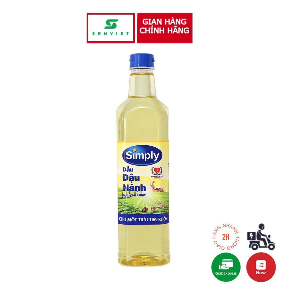 Dầu ăn simply chai 1 lít