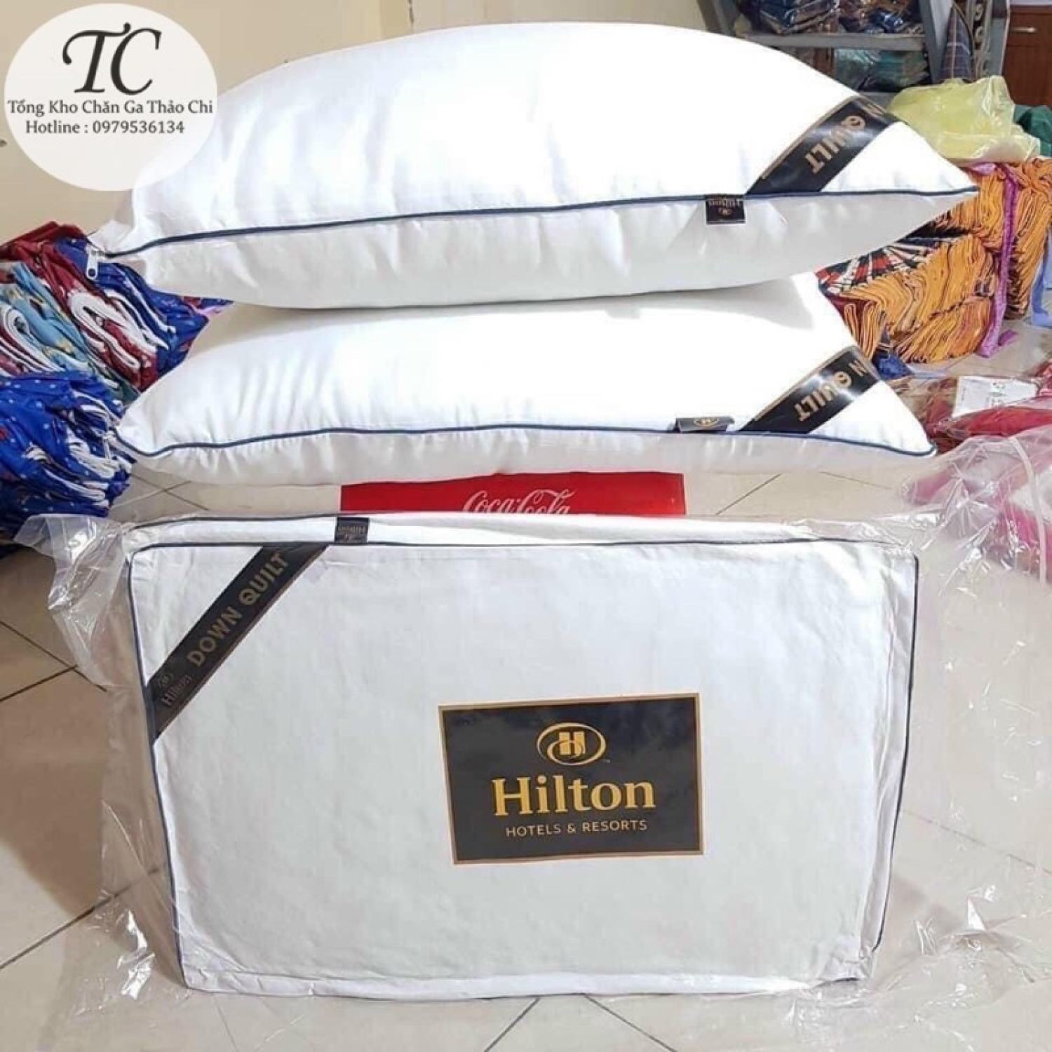 Ruột Gối Nằm Hilton Cao Cấp- Tiêu Chuẩn 5* -Combo 2 Chiếc