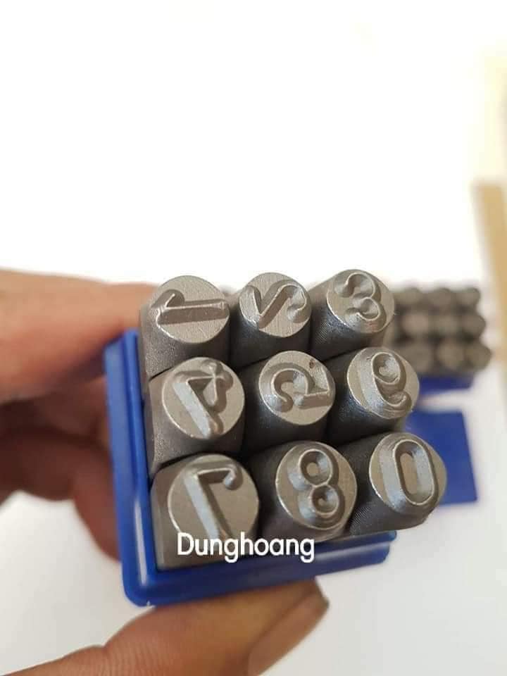 BỘ ĐÓNG SỐ & CHỮ HP (ĐỘT SỐ, ĐỘT CHỮ)