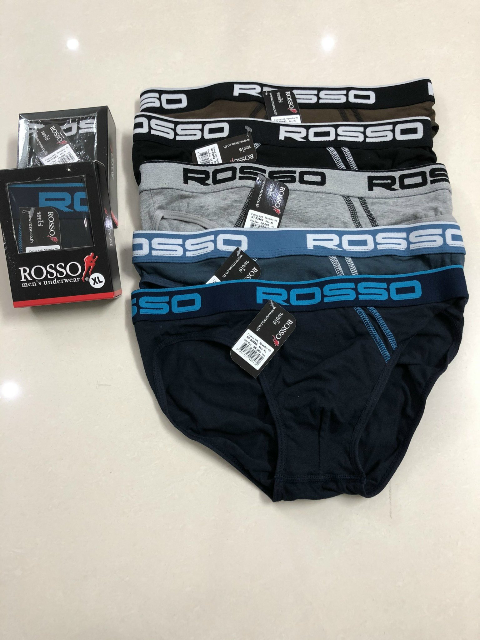 Combo 12 Quần Lót Nam Rosso - Hàng Thái Lan