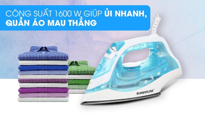 Bàn ủi hơi nước Sunhouse SHD2065